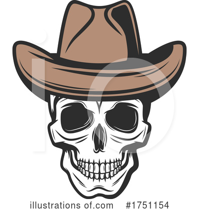 Skull Clipart #1751154 by Vector Tradition SM