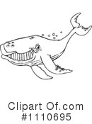 Whale Clipart #1110695 by Dennis Holmes Designs