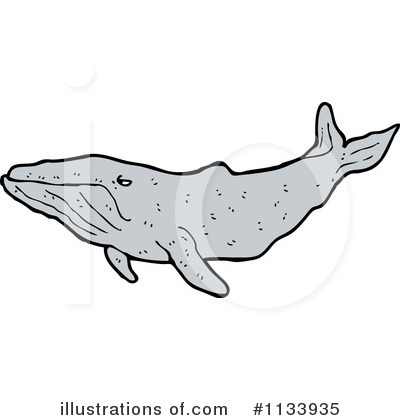 Royalty-Free (RF) Whale Clipart Illustration by lineartestpilot - Stock Sample #1133935