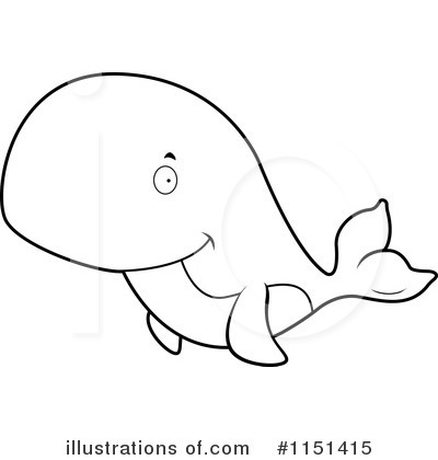 Royalty-Free (RF) Whale Clipart Illustration by Cory Thoman - Stock Sample #1151415