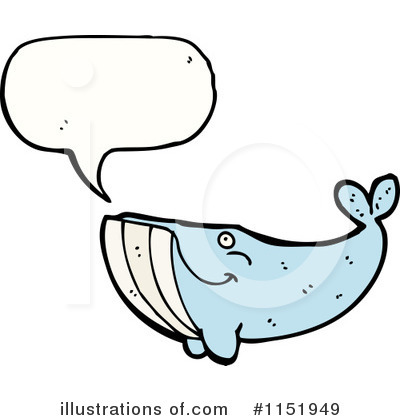 Royalty-Free (RF) Whale Clipart Illustration by lineartestpilot - Stock Sample #1151949