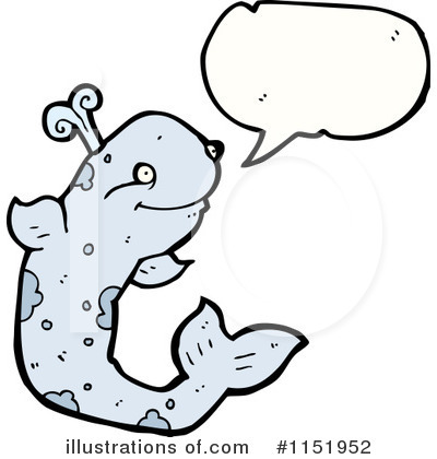 Royalty-Free (RF) Whale Clipart Illustration by lineartestpilot - Stock Sample #1151952