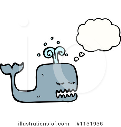 Royalty-Free (RF) Whale Clipart Illustration by lineartestpilot - Stock Sample #1151956