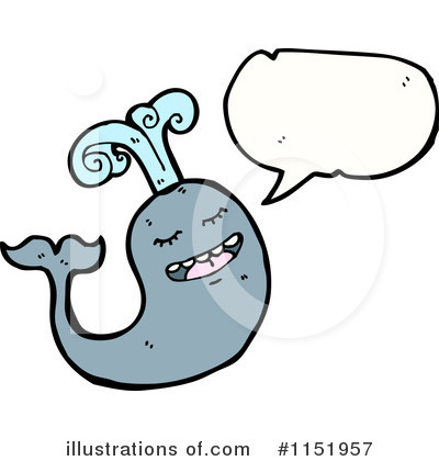 Royalty-Free (RF) Whale Clipart Illustration by lineartestpilot - Stock Sample #1151957