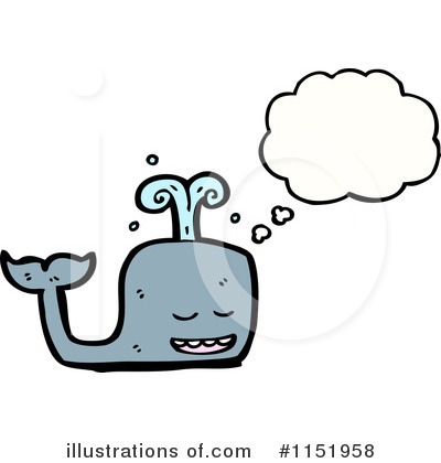 Royalty-Free (RF) Whale Clipart Illustration by lineartestpilot - Stock Sample #1151958