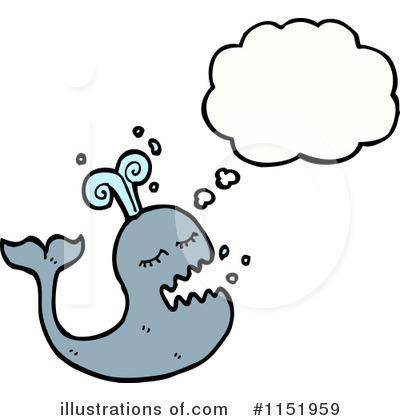 Royalty-Free (RF) Whale Clipart Illustration by lineartestpilot - Stock Sample #1151959