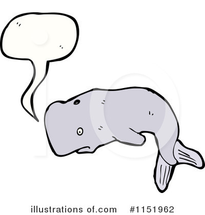 Royalty-Free (RF) Whale Clipart Illustration by lineartestpilot - Stock Sample #1151962