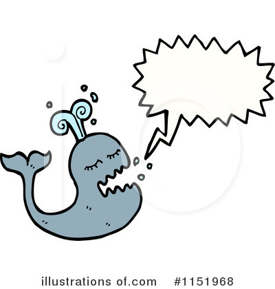 Royalty-Free (RF) Whale Clipart Illustration by lineartestpilot - Stock Sample #1151968