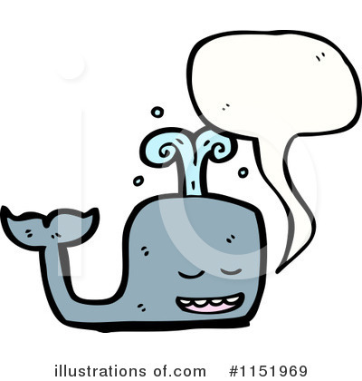 Royalty-Free (RF) Whale Clipart Illustration by lineartestpilot - Stock Sample #1151969