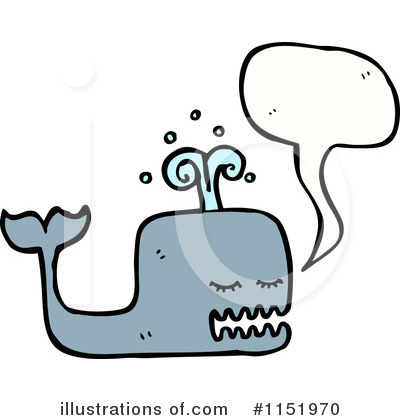 Royalty-Free (RF) Whale Clipart Illustration by lineartestpilot - Stock Sample #1151970