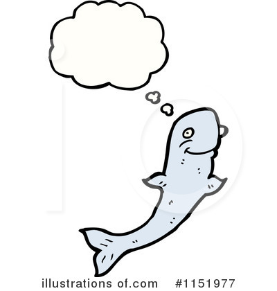 Royalty-Free (RF) Whale Clipart Illustration by lineartestpilot - Stock Sample #1151977