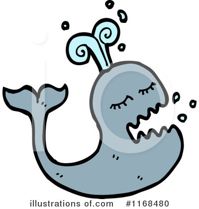 Royalty-Free (RF) Whale Clipart Illustration by lineartestpilot - Stock Sample #1168480