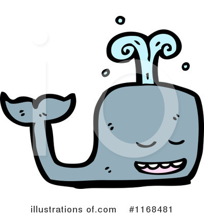 Royalty-Free (RF) Whale Clipart Illustration by lineartestpilot - Stock Sample #1168481