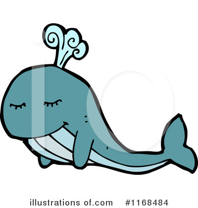 Royalty-Free (RF) Whale Clipart Illustration by lineartestpilot - Stock Sample #1168484
