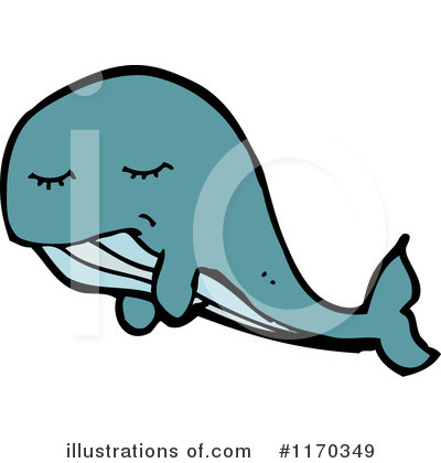 Royalty-Free (RF) Whale Clipart Illustration by lineartestpilot - Stock Sample #1170349