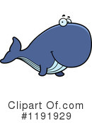 Whale Clipart #1191929 by Cory Thoman