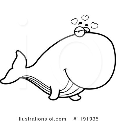 Royalty-Free (RF) Whale Clipart Illustration by Cory Thoman - Stock Sample #1191935