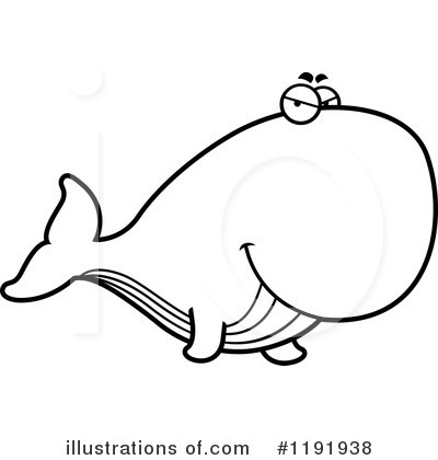 Royalty-Free (RF) Whale Clipart Illustration by Cory Thoman - Stock Sample #1191938