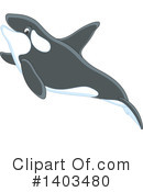 Whale Clipart #1403480 by Alex Bannykh