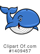 Whale Clipart #1409457 by Vector Tradition SM