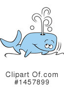 Whale Clipart #1457899 by Johnny Sajem