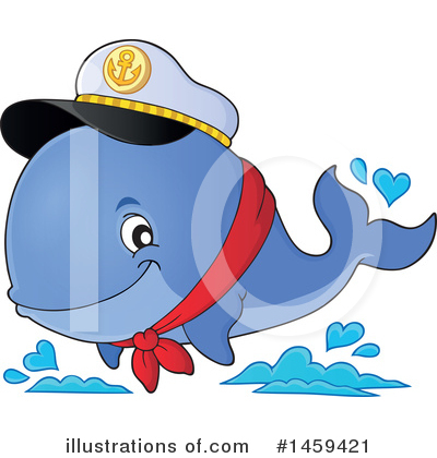 Whale Clipart #1459421 by visekart