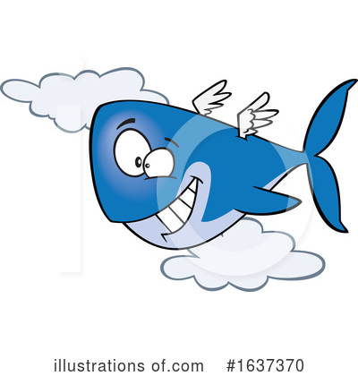 Whale Clipart #1637370 by toonaday