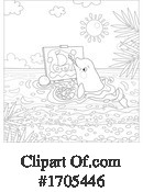 Whale Clipart #1705446 by Alex Bannykh