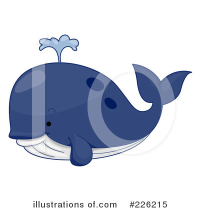 Royalty-Free (RF) Whale Clipart Illustration by BNP Design Studio - Stock Sample #226215