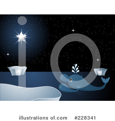 Royalty-Free (RF) Whale Clipart Illustration by elaineitalia - Stock Sample #228341