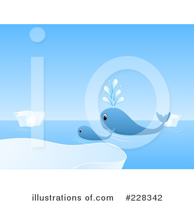 Royalty-Free (RF) Whale Clipart Illustration by elaineitalia - Stock Sample #228342