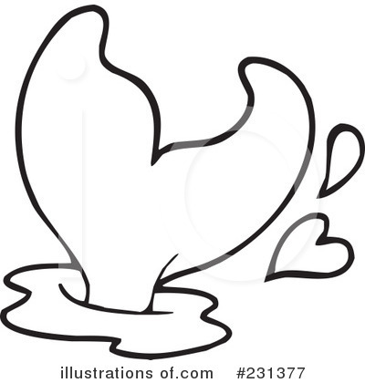 Royalty-Free (RF) Whale Clipart Illustration by visekart - Stock Sample #231377