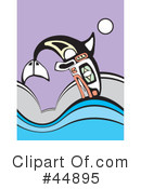 Whale Clipart #44895 by xunantunich