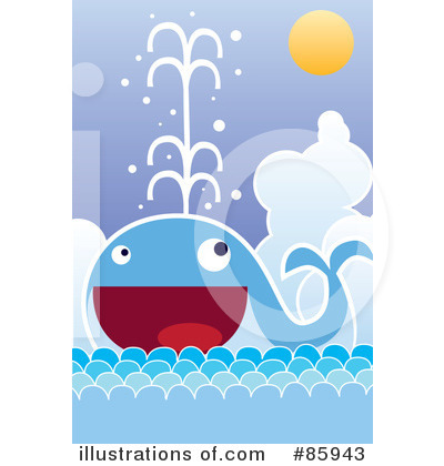 Royalty-Free (RF) Whale Clipart Illustration by mayawizard101 - Stock Sample #85943