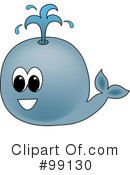 Whale Clipart #99130 by Pams Clipart