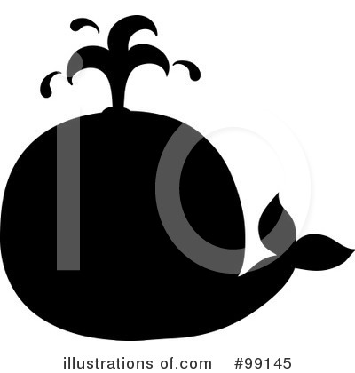 Royalty-Free (RF) Whale Clipart Illustration by Pams Clipart - Stock Sample #99145