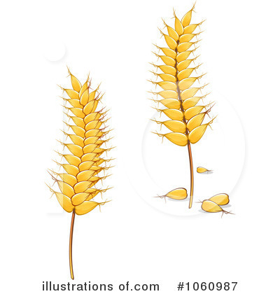 Royalty-Free (RF) Wheat Clipart Illustration by Vector Tradition SM - Stock Sample #1060987