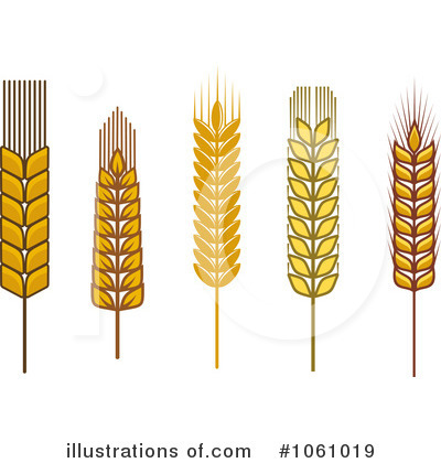 Royalty-Free (RF) Wheat Clipart Illustration by Vector Tradition SM - Stock Sample #1061019