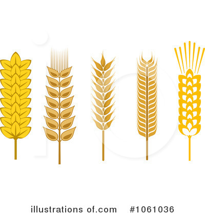 Royalty-Free (RF) Wheat Clipart Illustration by Vector Tradition SM - Stock Sample #1061036
