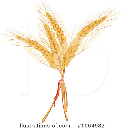 Royalty-Free (RF) Wheat Clipart Illustration by Vector Tradition SM - Stock Sample #1064932