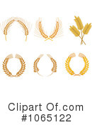 Wheat Clipart #1065122 by Vector Tradition SM