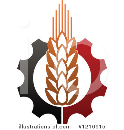 Royalty-Free (RF) Wheat Clipart Illustration by Vector Tradition SM - Stock Sample #1210915