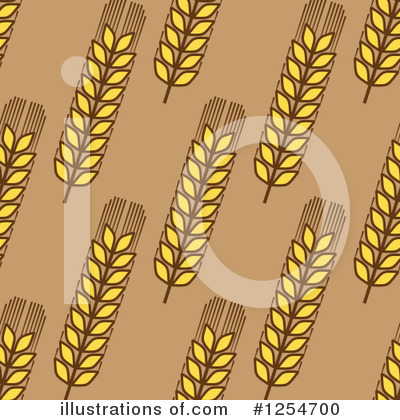 Royalty-Free (RF) Wheat Clipart Illustration by Vector Tradition SM - Stock Sample #1254700