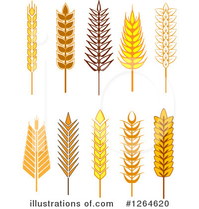 Royalty-Free (RF) Wheat Clipart Illustration by Vector Tradition SM - Stock Sample #1264620