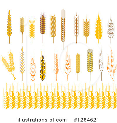 Royalty-Free (RF) Wheat Clipart Illustration by Vector Tradition SM - Stock Sample #1264621