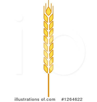 Royalty-Free (RF) Wheat Clipart Illustration by Vector Tradition SM - Stock Sample #1264622