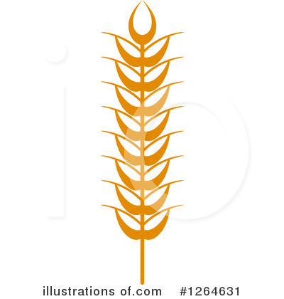 Royalty-Free (RF) Wheat Clipart Illustration by Vector Tradition SM - Stock Sample #1264631