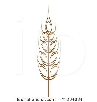 Wheat Clipart #1264634 by Vector Tradition SM
