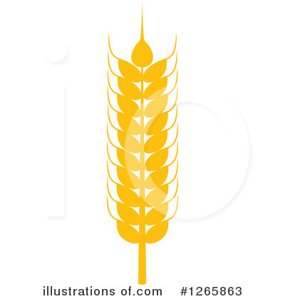 Royalty-Free (RF) Wheat Clipart Illustration by Vector Tradition SM - Stock Sample #1265863