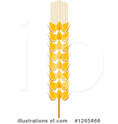 Royalty-Free (RF) Wheat Clipart Illustration by Vector Tradition SM - Stock Sample #1265866